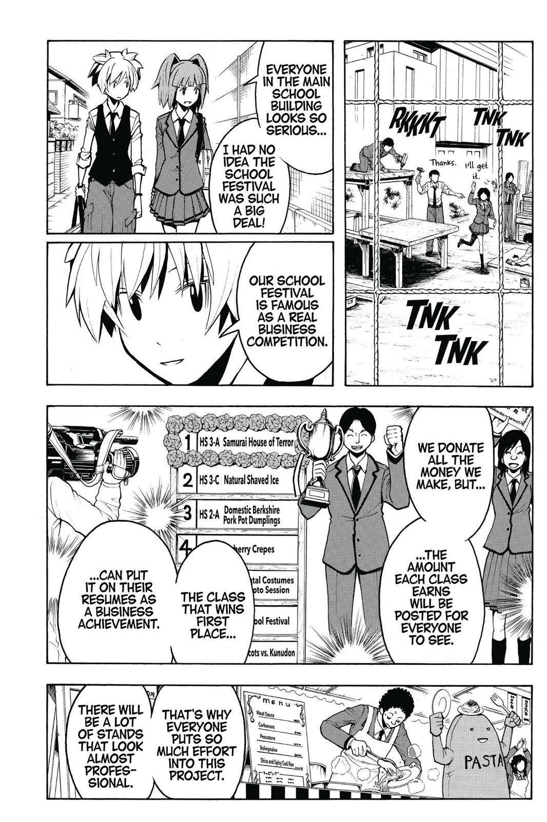 Read Assassination Classroom ENGLISH Manga Online