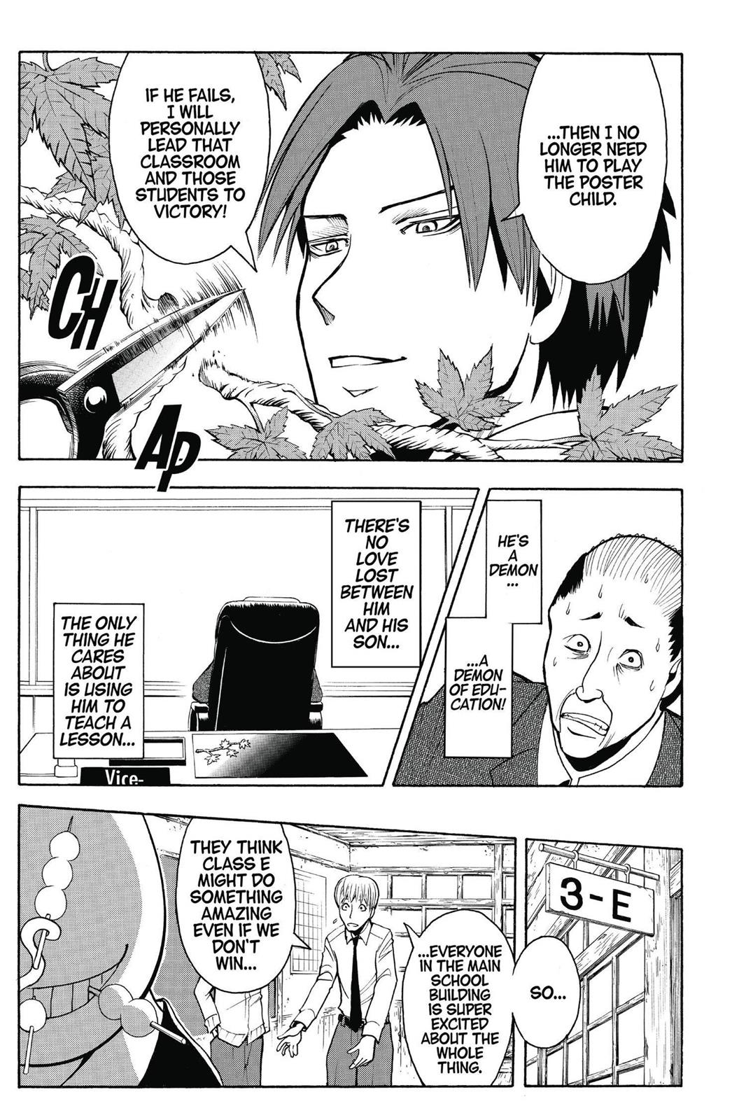 Read Assassination Classroom ENGLISH Manga Online