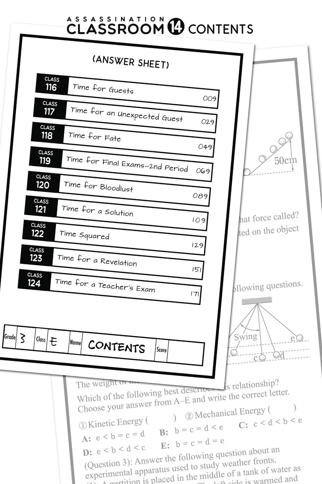 Read Assassination Classroom ENGLISH Manga Online