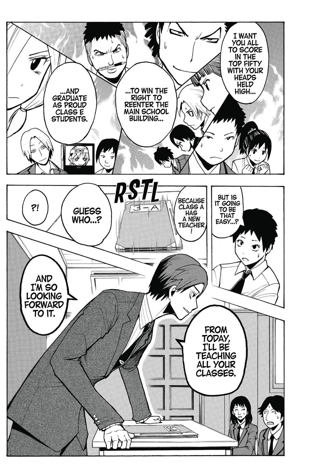 Read Assassination Classroom ENGLISH Manga Online