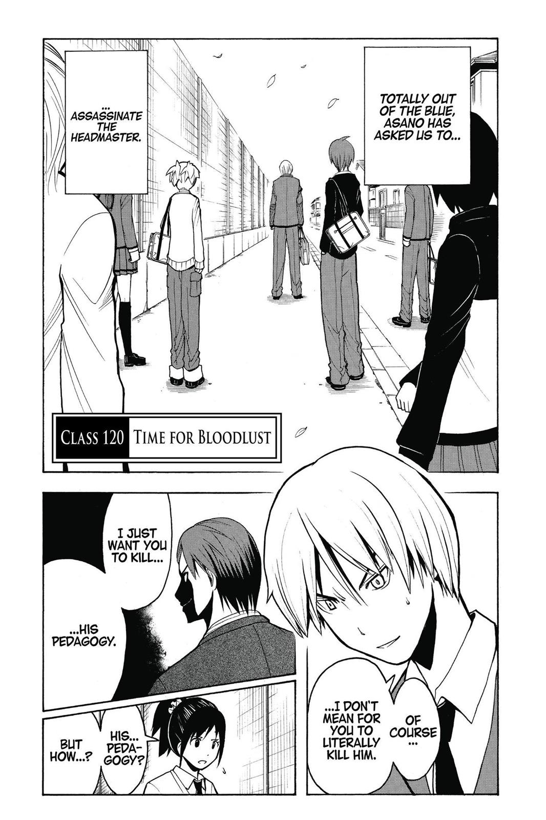 Read Assassination Classroom ENGLISH Manga Online