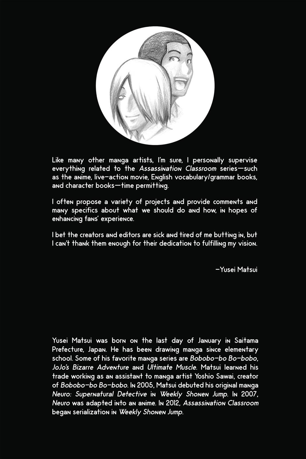 Read Assassination Classroom ENGLISH Manga Online