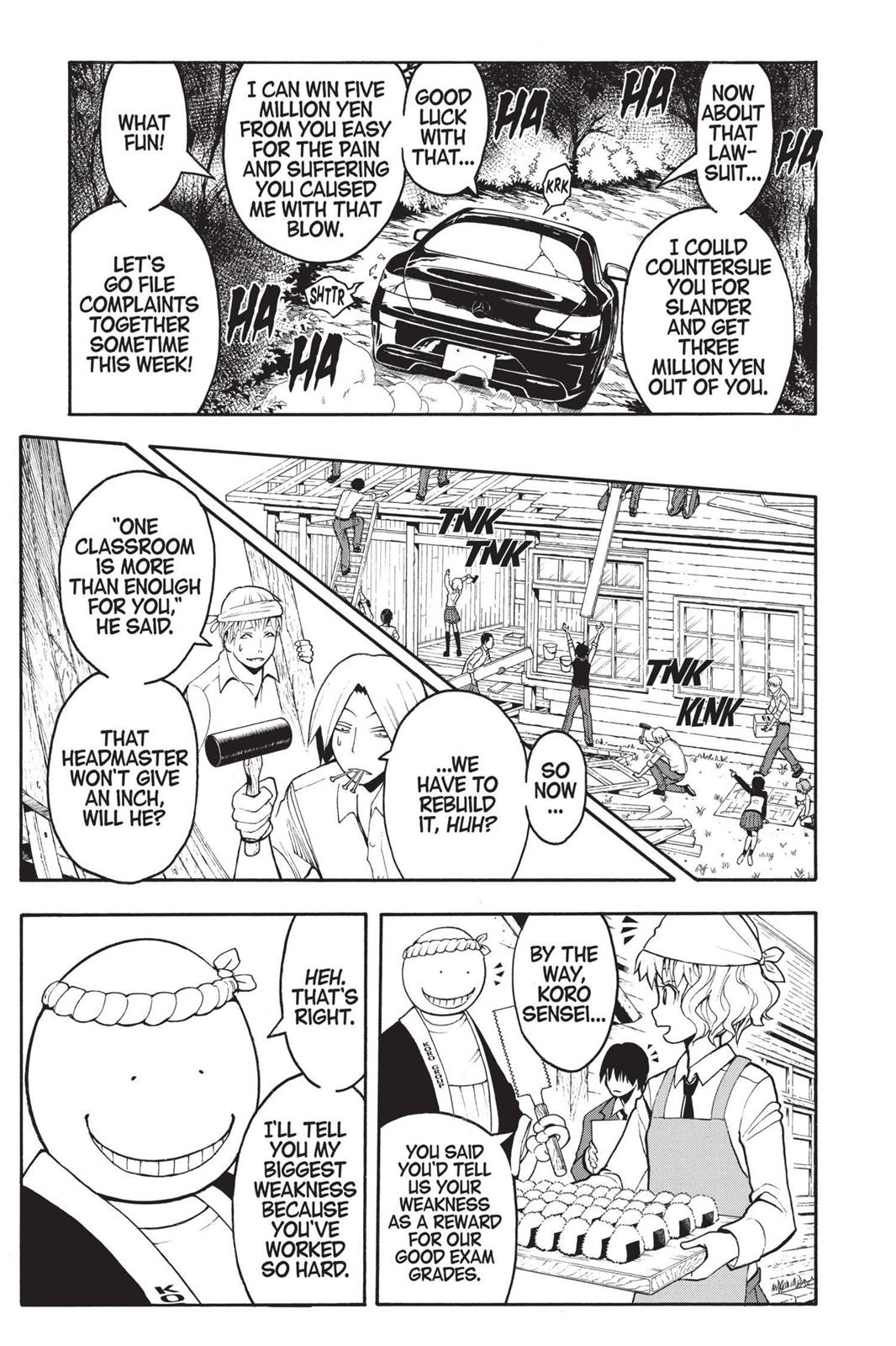 Read Assassination Classroom ENGLISH Manga Online