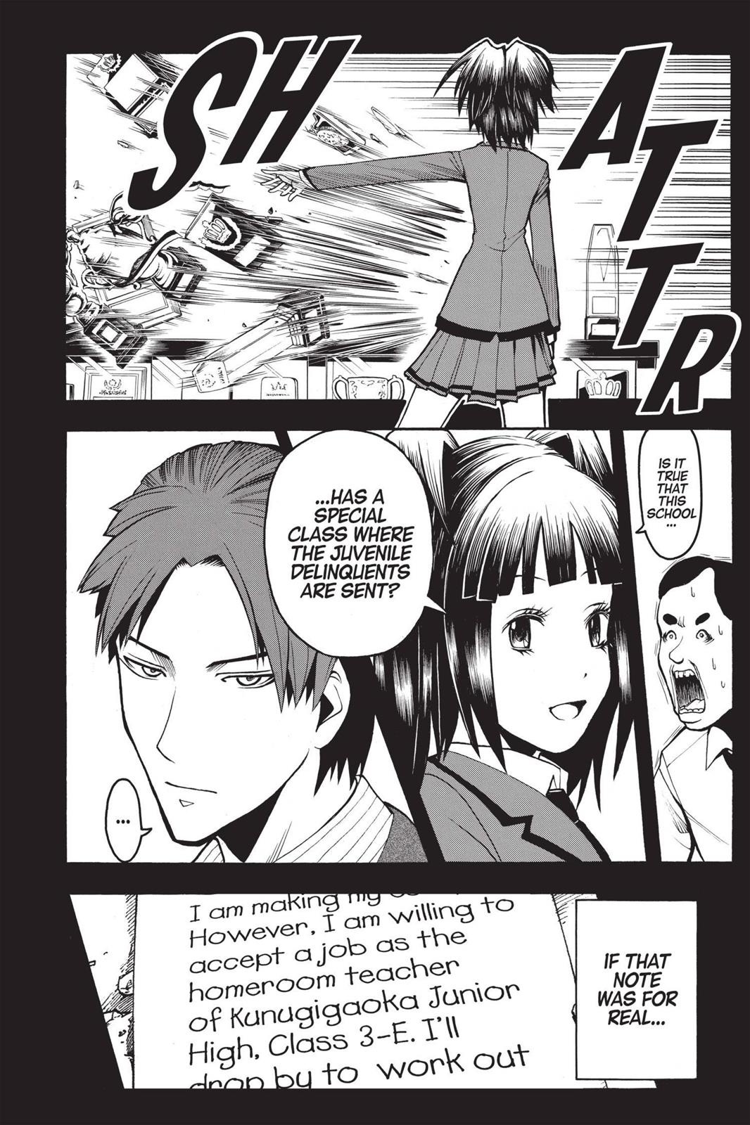 Read Assassination Classroom ENGLISH Manga Online