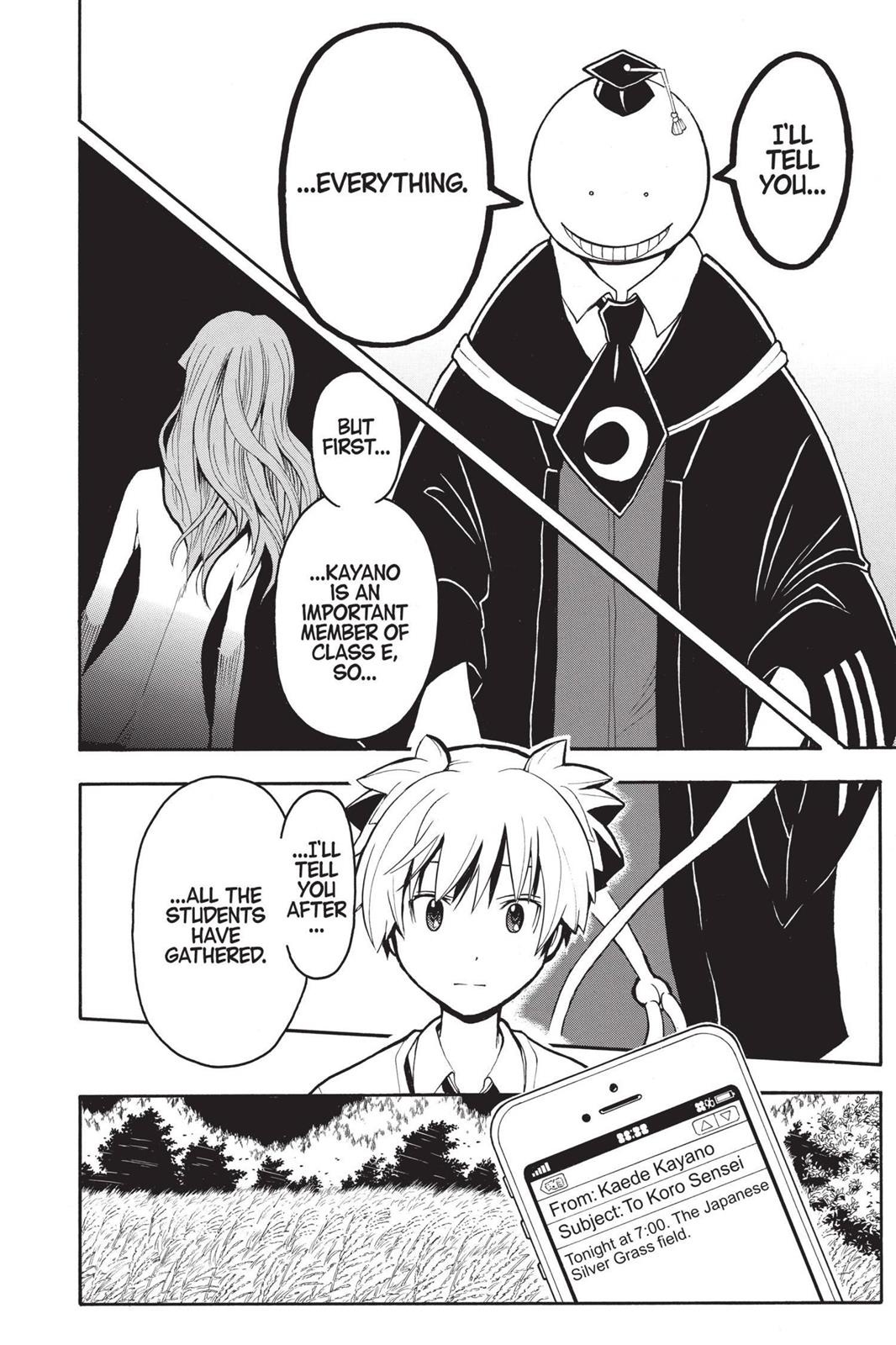 Read Assassination Classroom ENGLISH Manga Online