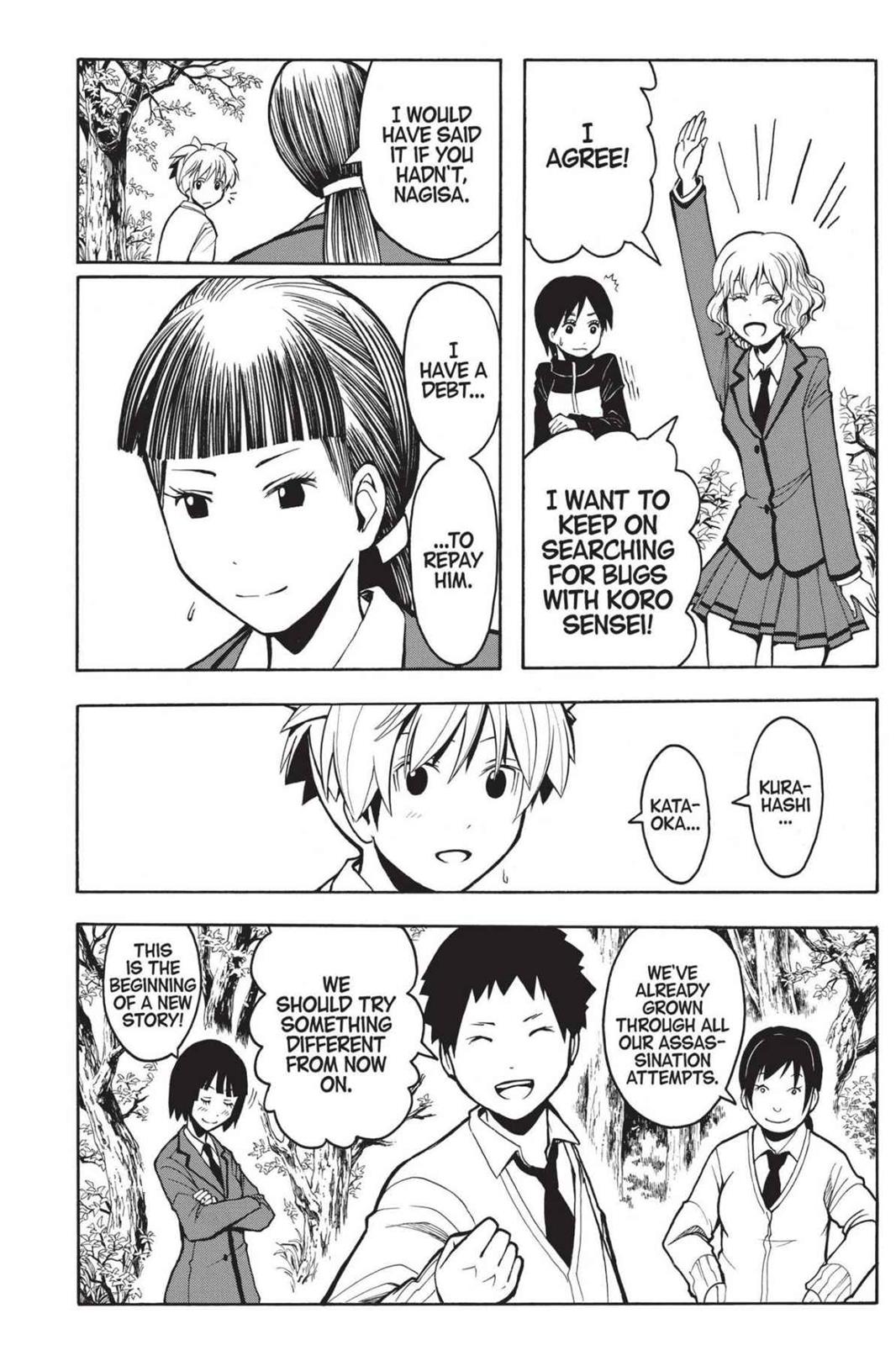 Read Assassination Classroom ENGLISH Manga Online