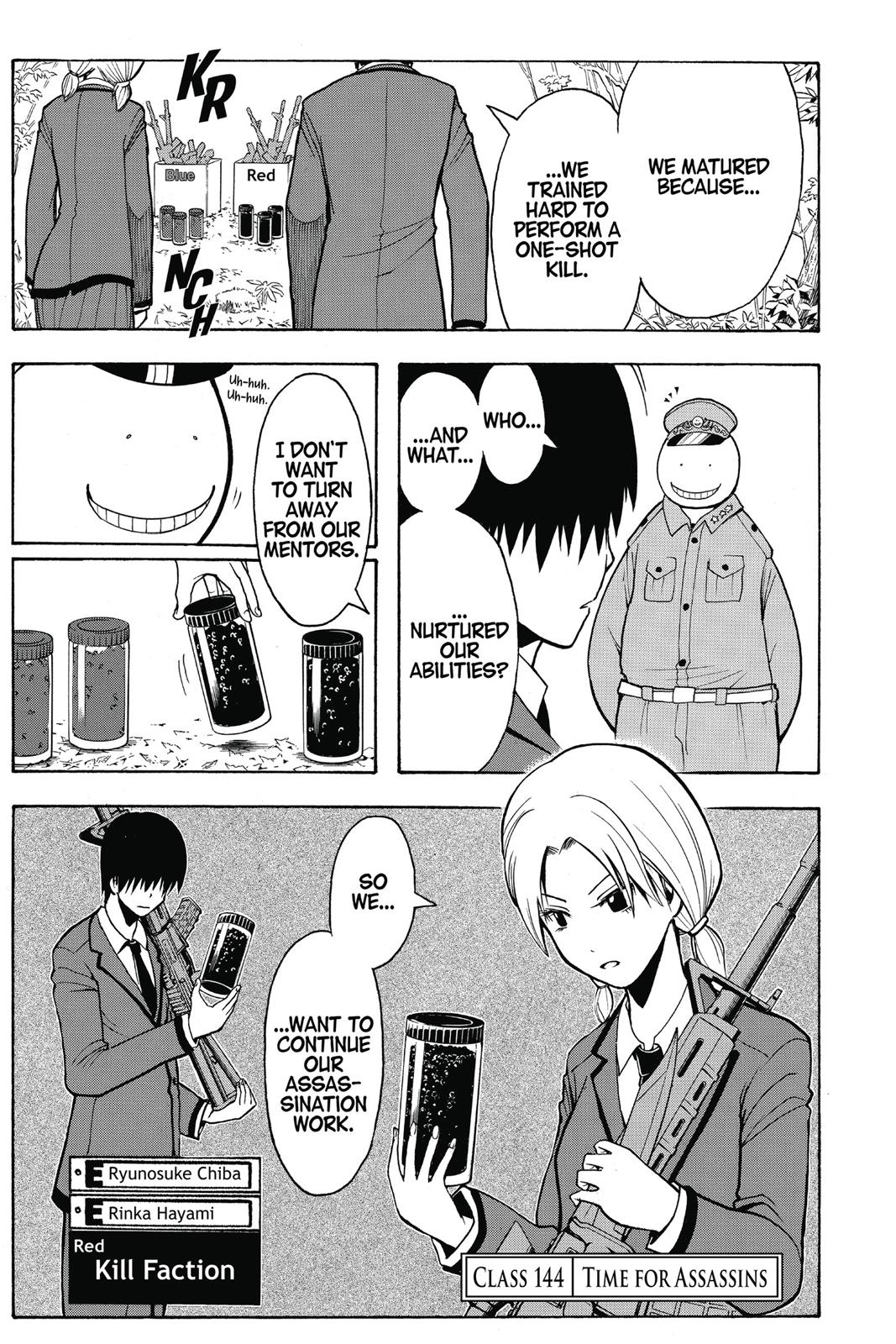 Read Assassination Classroom ENGLISH Manga Online