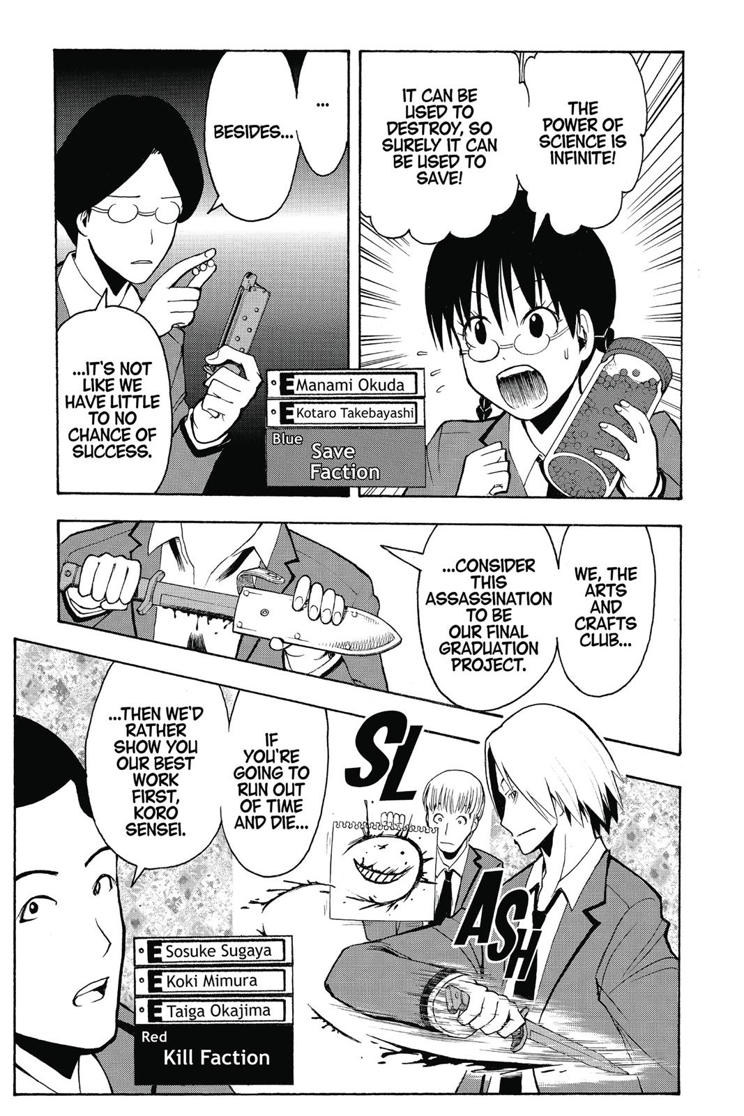 Read Assassination Classroom ENGLISH Manga Online