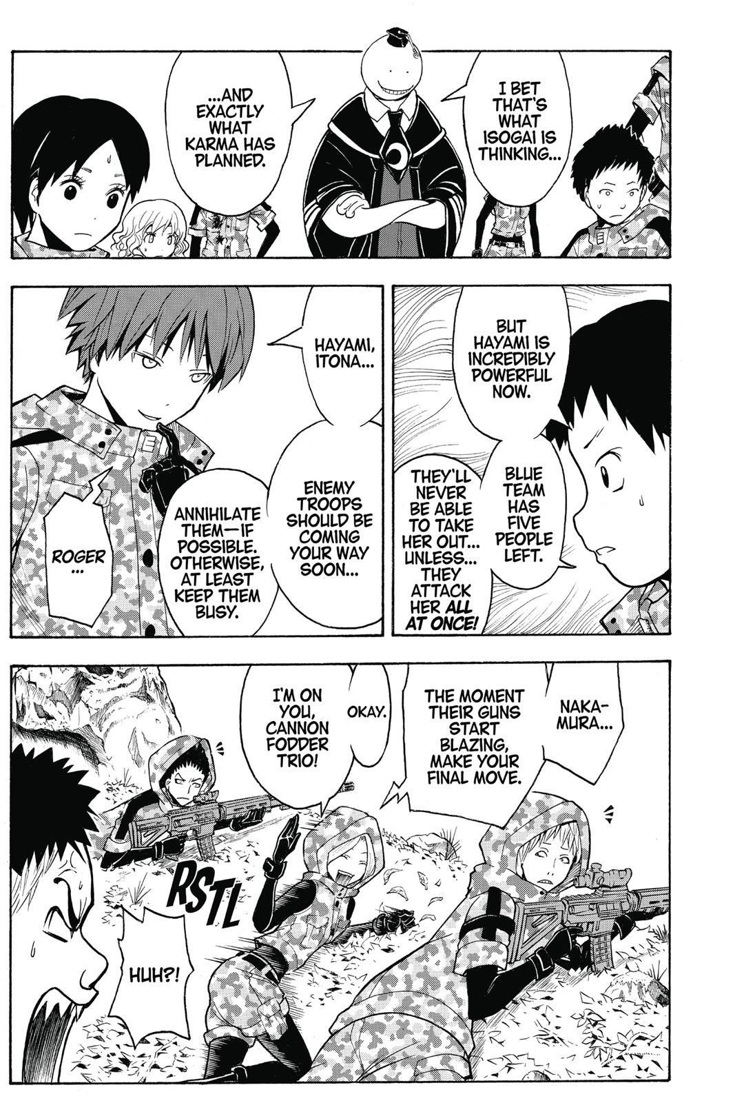 Read Assassination Classroom ENGLISH Manga Online