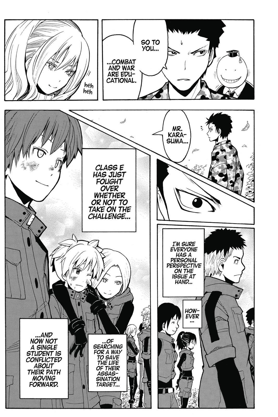 Read Assassination Classroom ENGLISH Manga Online