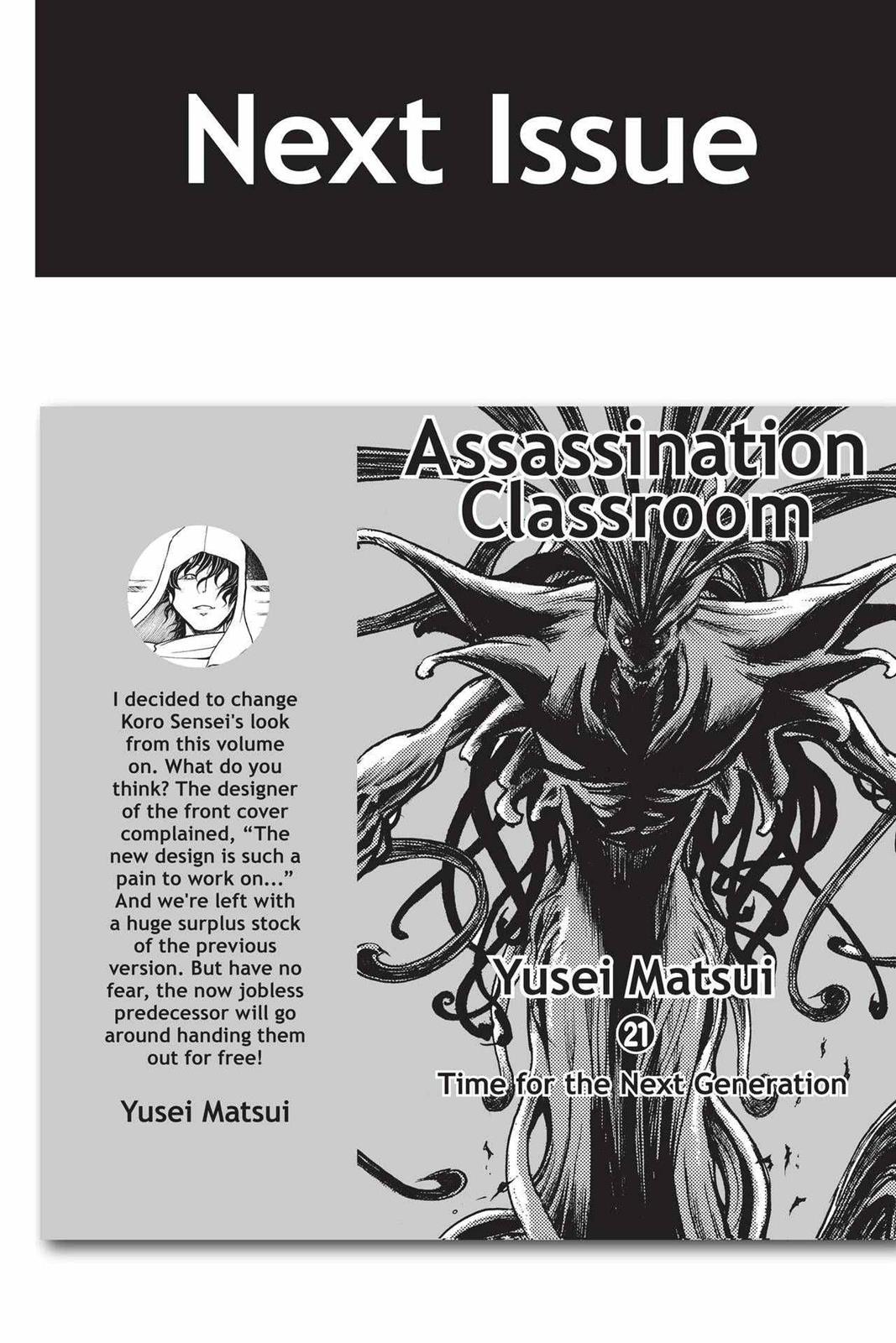 Read Assassination Classroom ENGLISH Manga Online