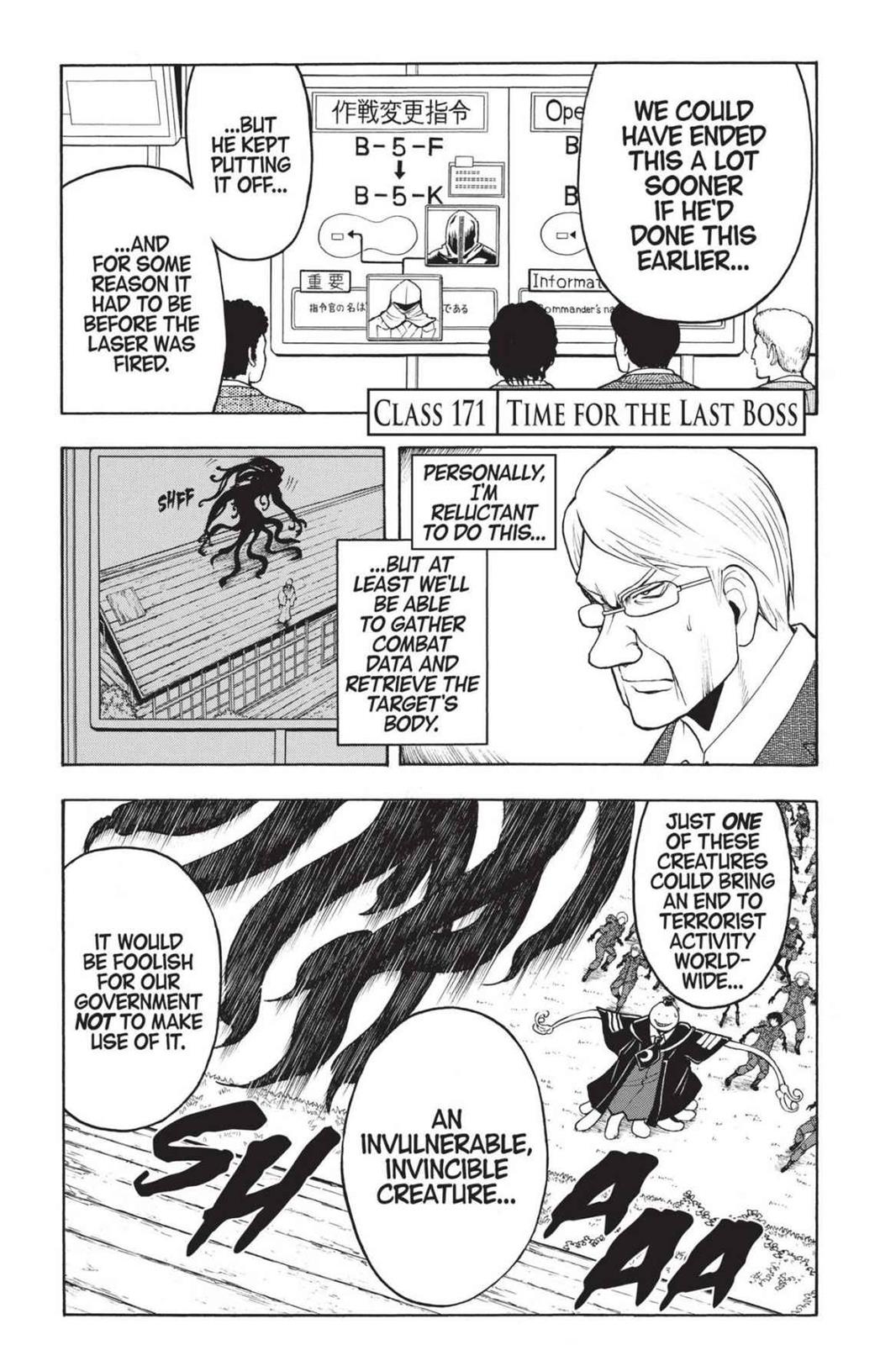 Read Assassination Classroom ENGLISH Manga Online