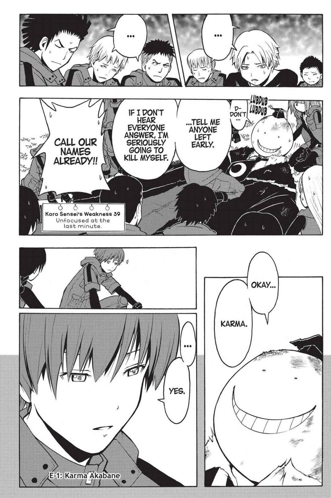 Read Assassination Classroom ENGLISH Manga Online