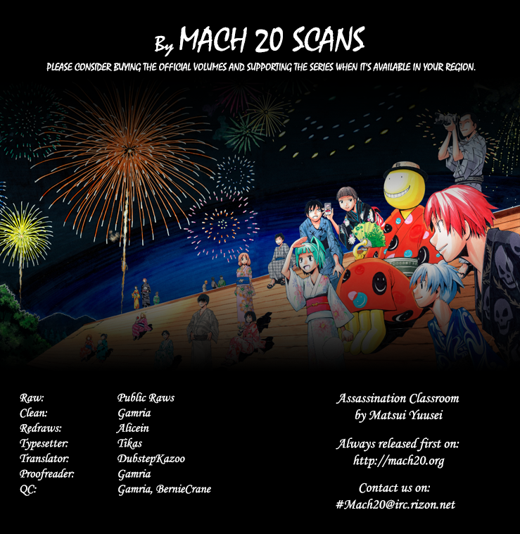 Read Assassination Classroom ENGLISH Manga Online