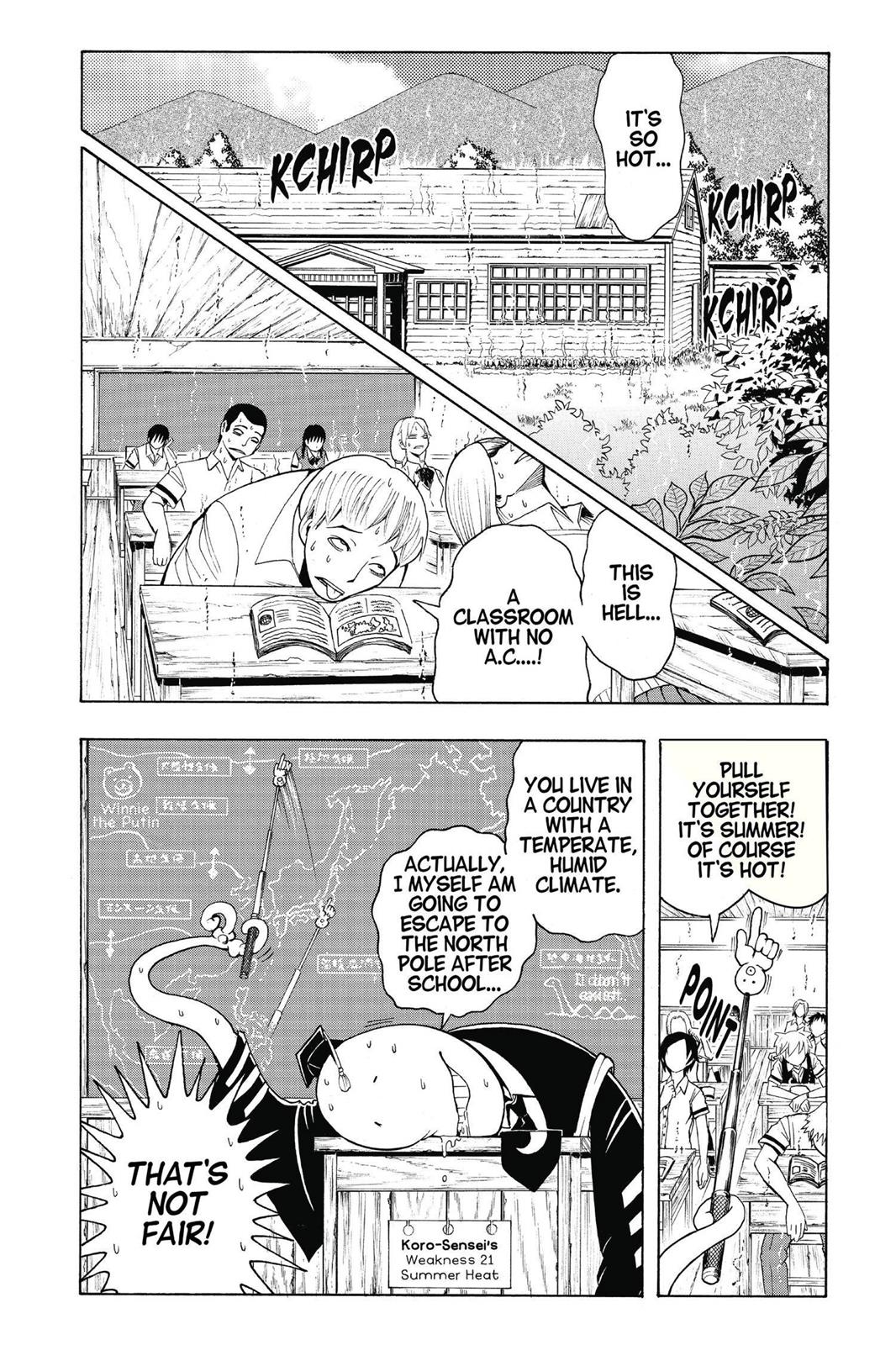 Read Assassination Classroom ENGLISH Manga Online