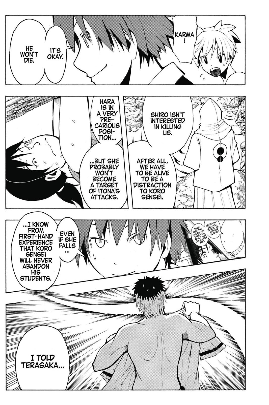Read Assassination Classroom ENGLISH Manga Online