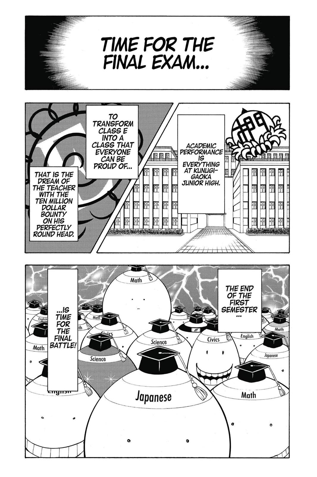 Read Assassination Classroom ENGLISH Manga Online