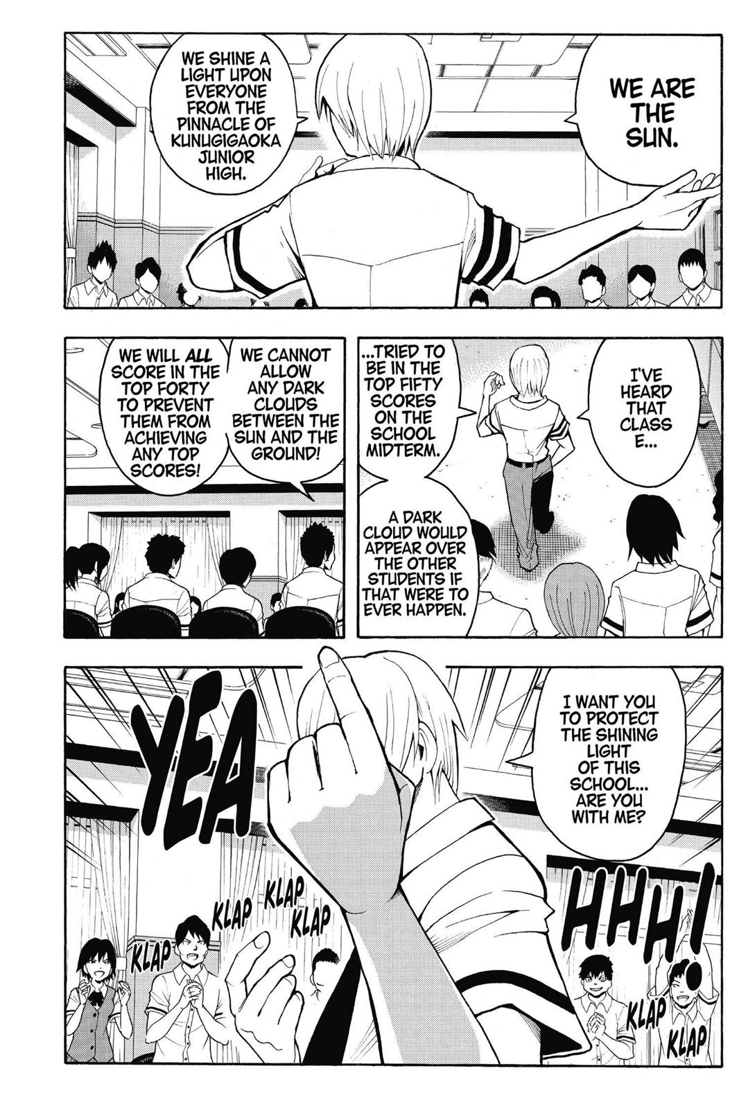 Read Assassination Classroom ENGLISH Manga Online