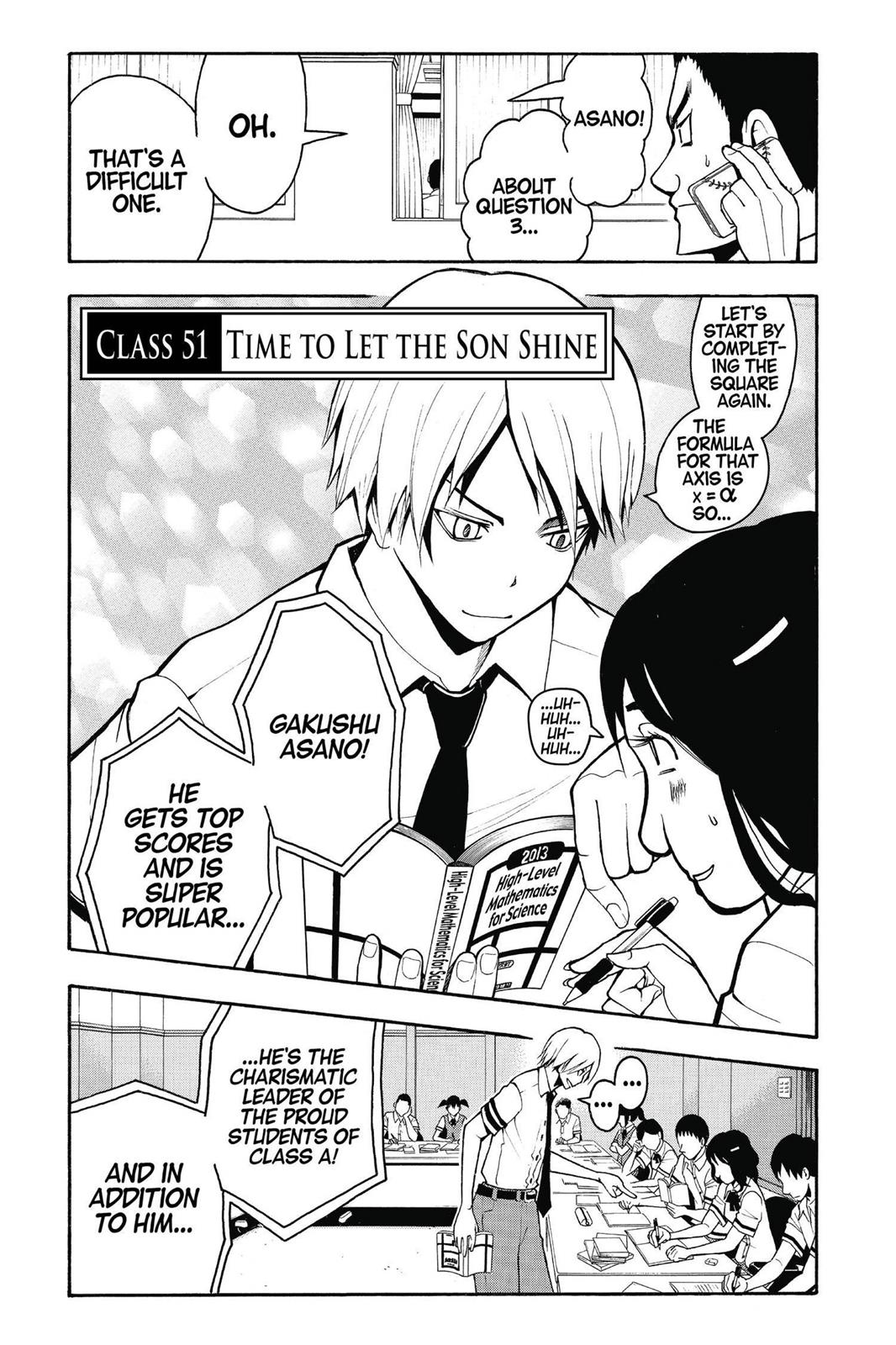 Read Assassination Classroom ENGLISH Manga Online