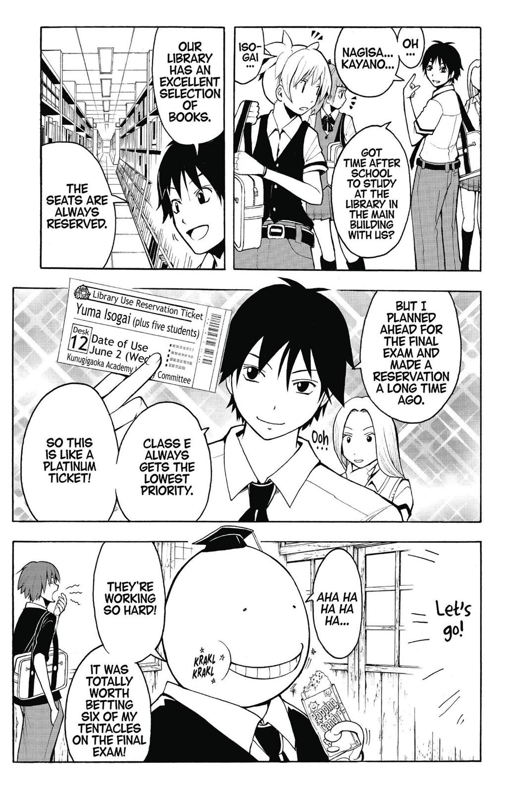 Read Assassination Classroom ENGLISH Manga Online