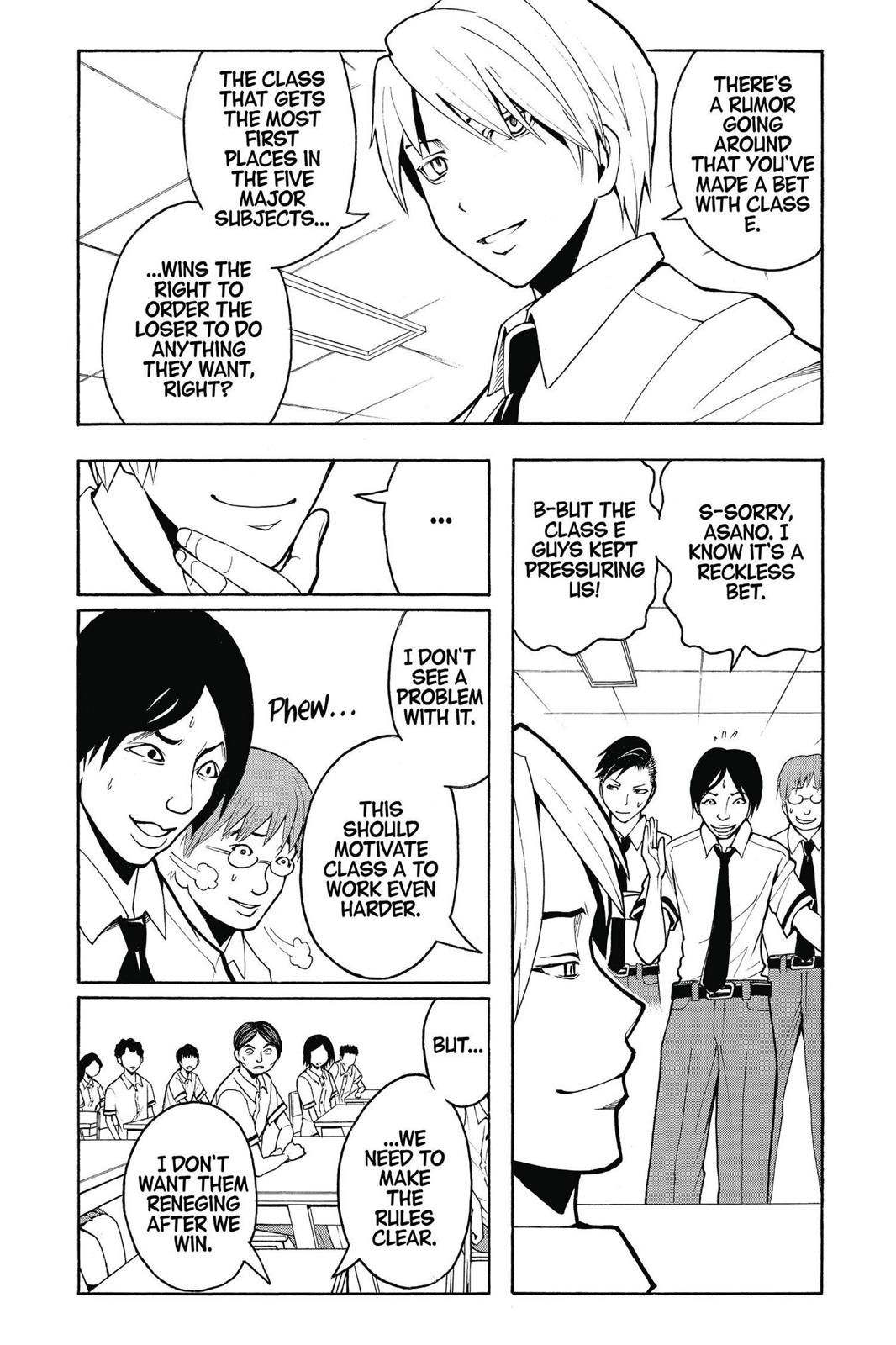 Read Assassination Classroom ENGLISH Manga Online