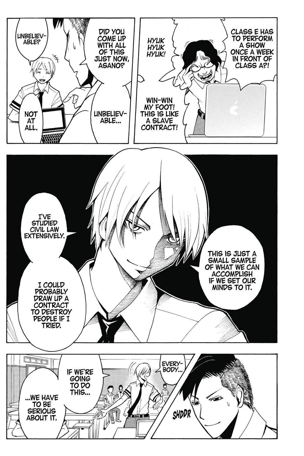 Read Assassination Classroom ENGLISH Manga Online