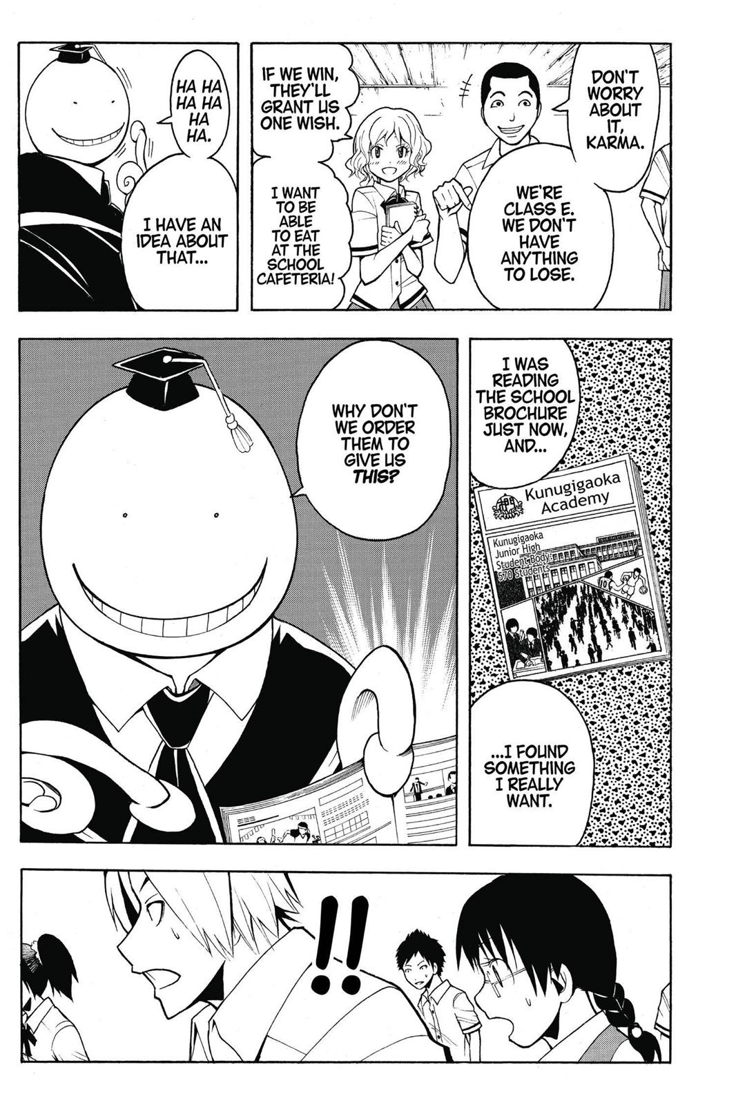 Read Assassination Classroom ENGLISH Manga Online