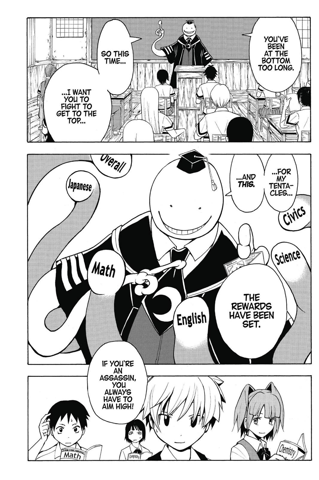 Read Assassination Classroom ENGLISH Manga Online