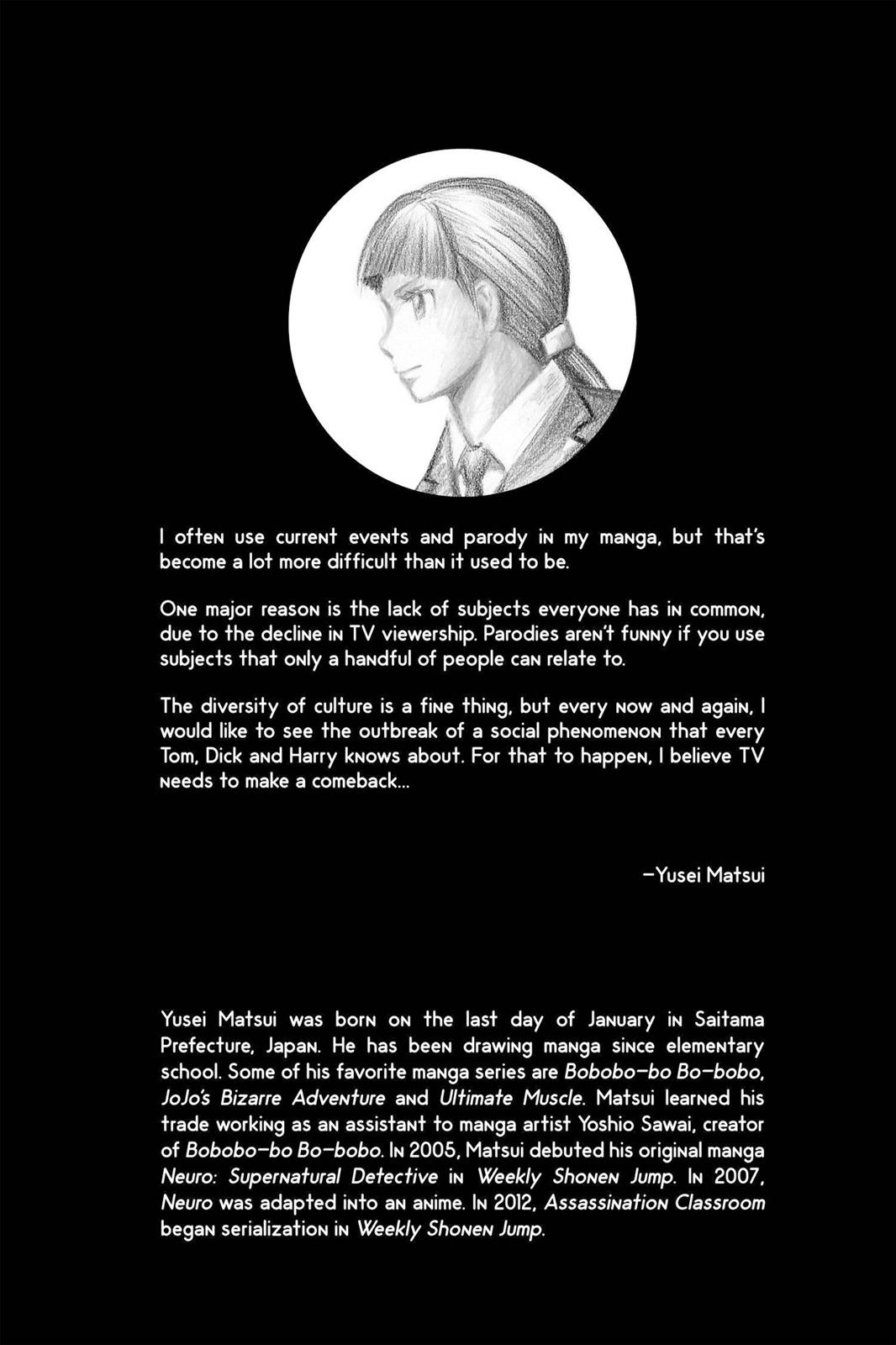 Read Assassination Classroom ENGLISH Manga Online