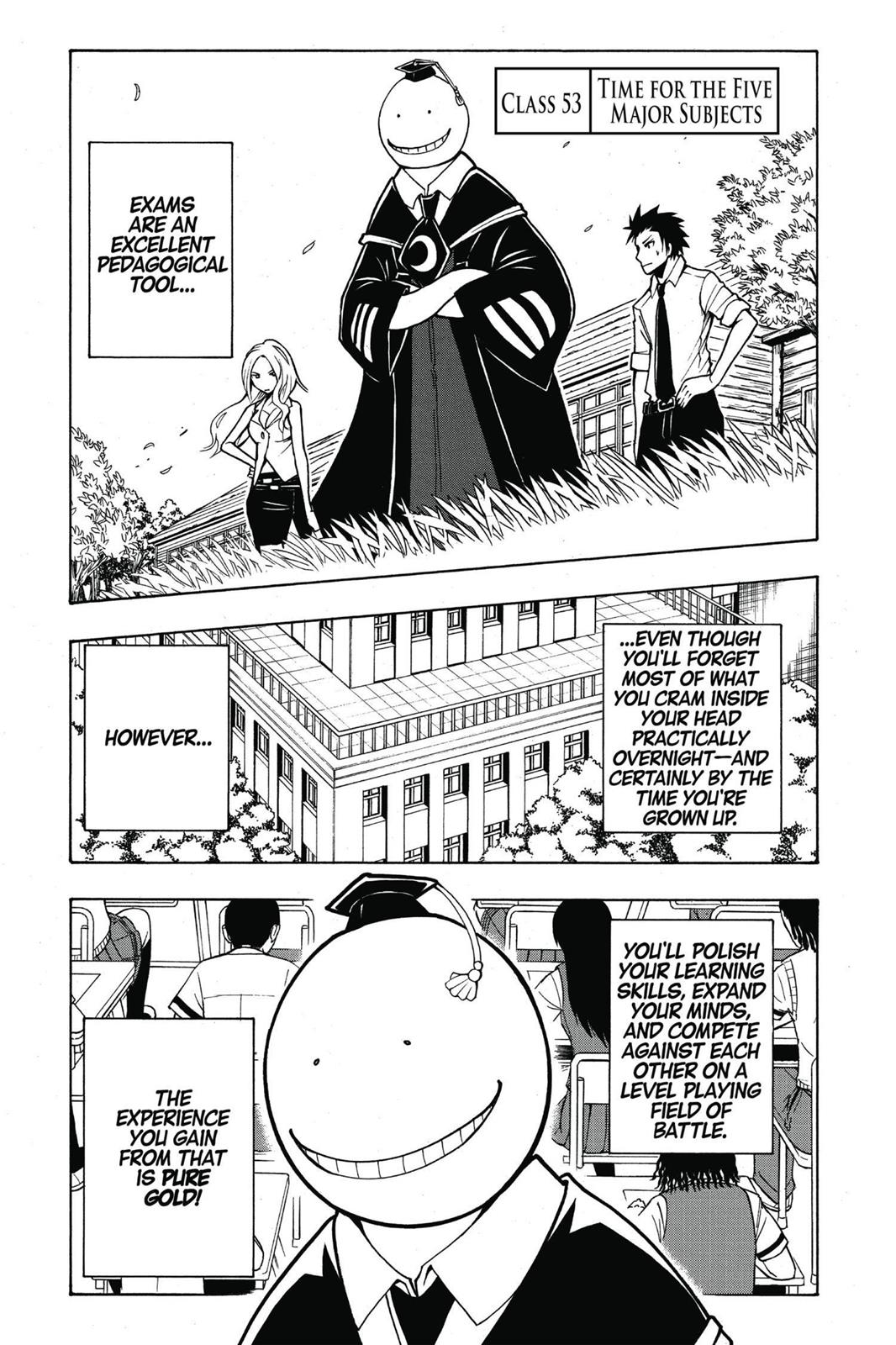 Read Assassination Classroom ENGLISH Manga Online