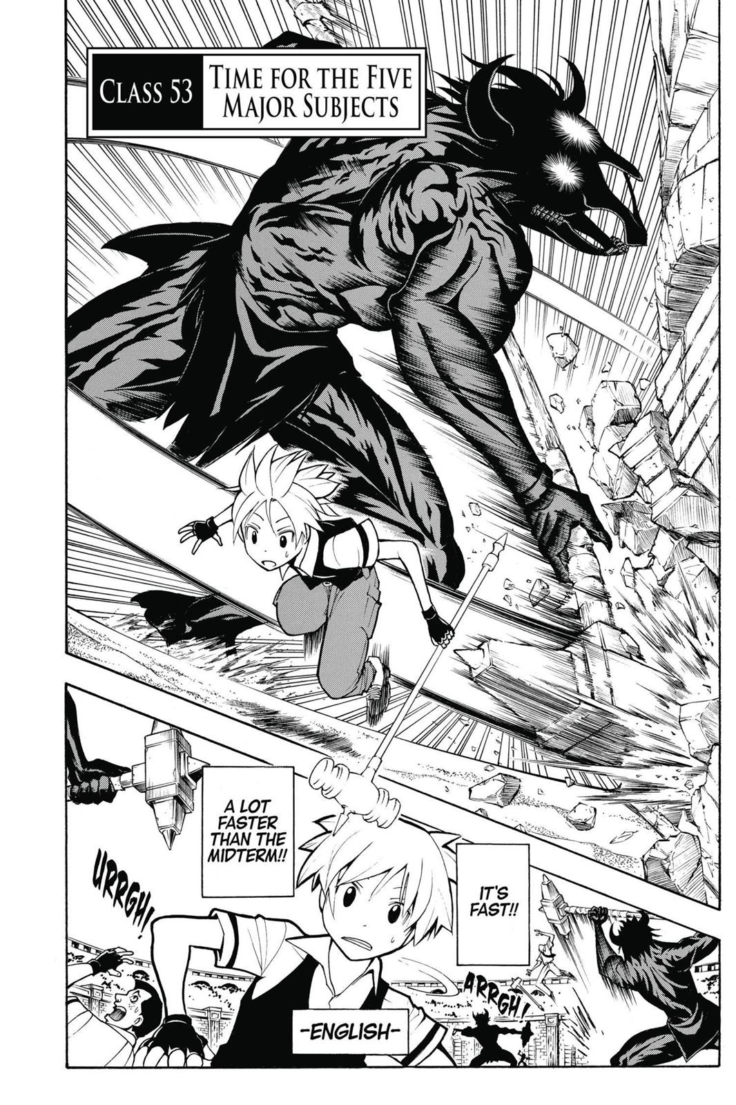 Read Assassination Classroom ENGLISH Manga Online