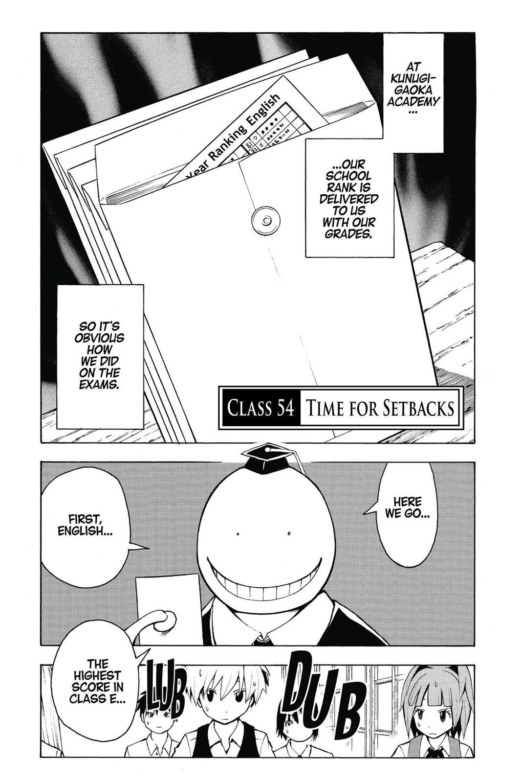 Read Assassination Classroom ENGLISH Manga Online
