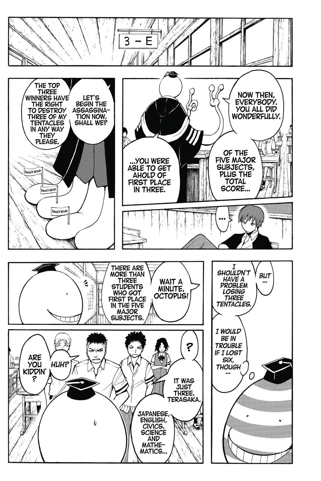 Read Assassination Classroom ENGLISH Manga Online