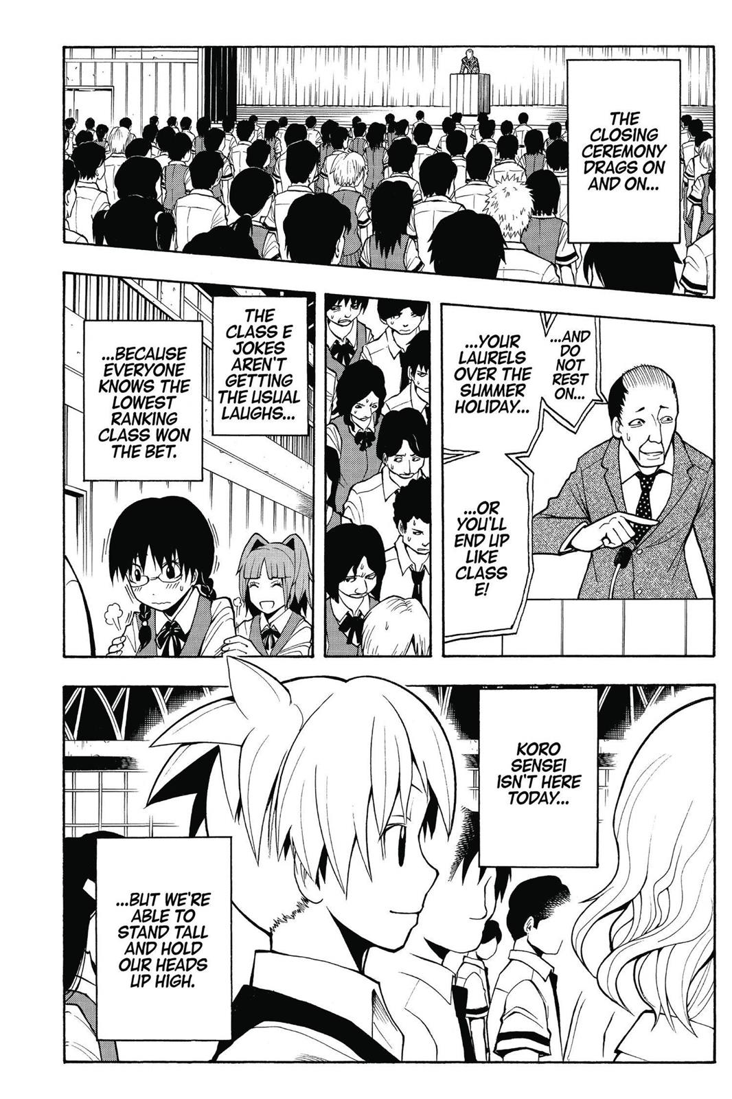 Read Assassination Classroom ENGLISH Manga Online