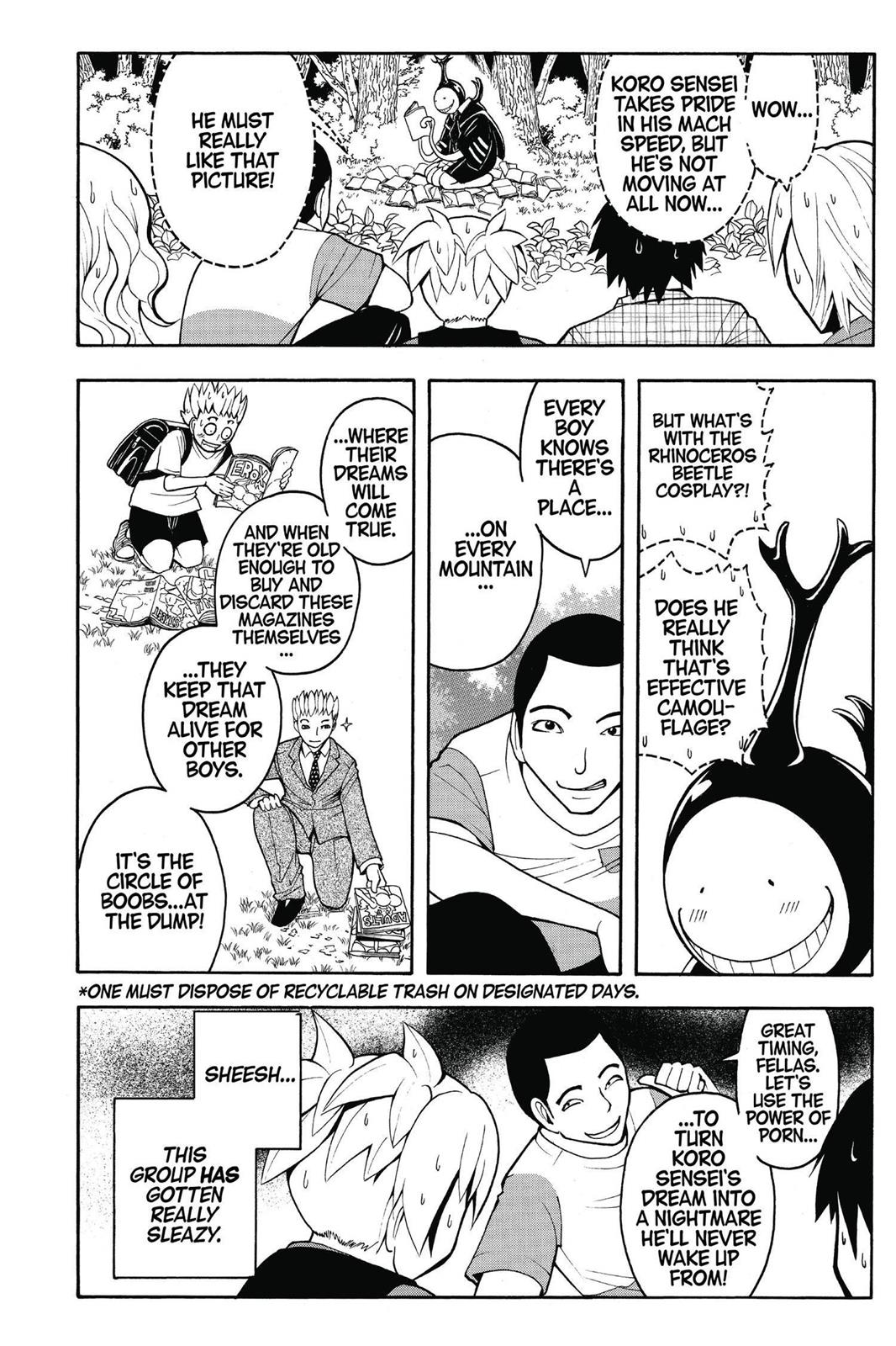 Read Assassination Classroom ENGLISH Manga Online