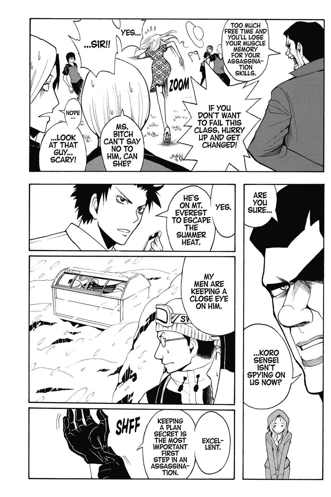 Read Assassination Classroom ENGLISH Manga Online