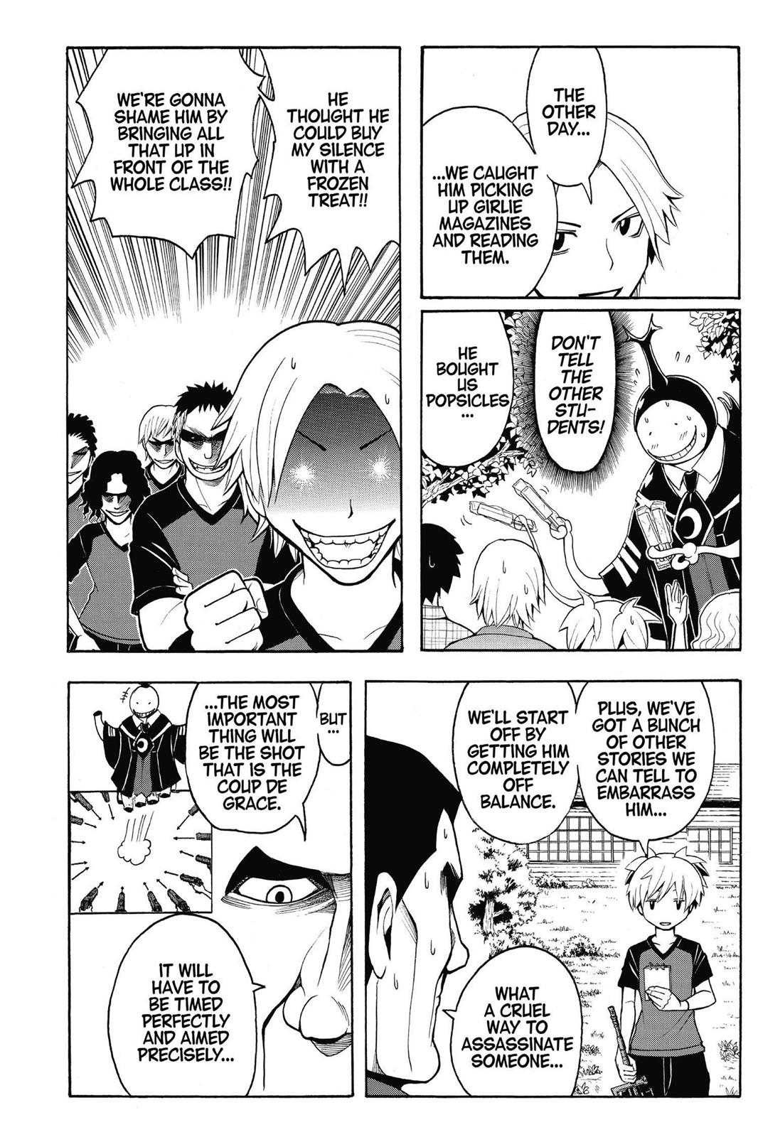 Read Assassination Classroom ENGLISH Manga Online