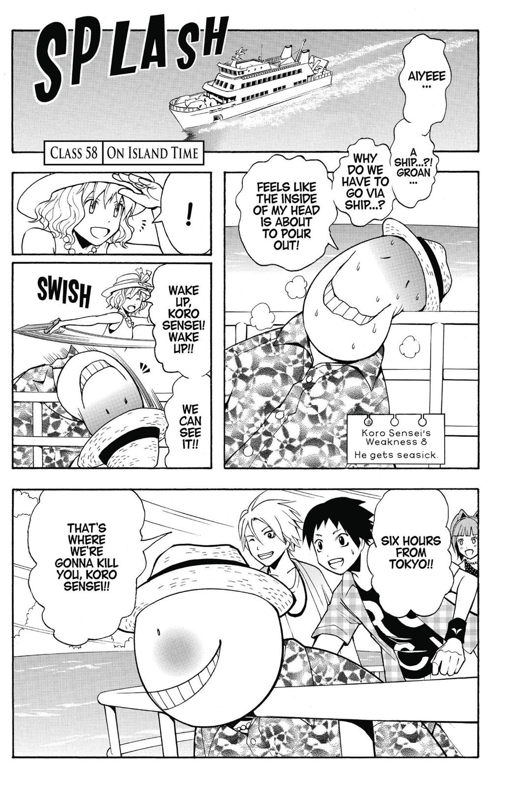 Read Assassination Classroom ENGLISH Manga Online