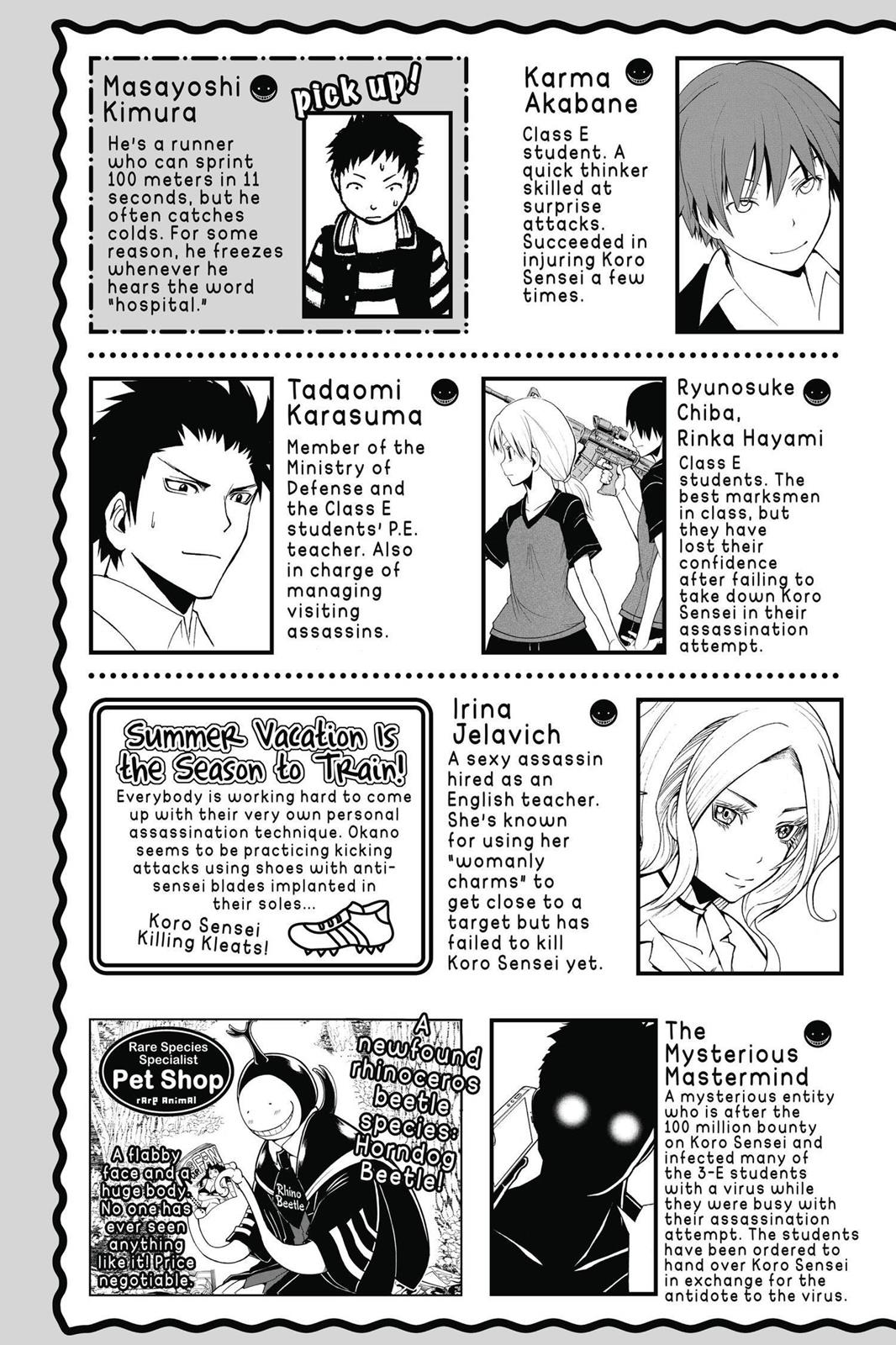 Read Assassination Classroom ENGLISH Manga Online