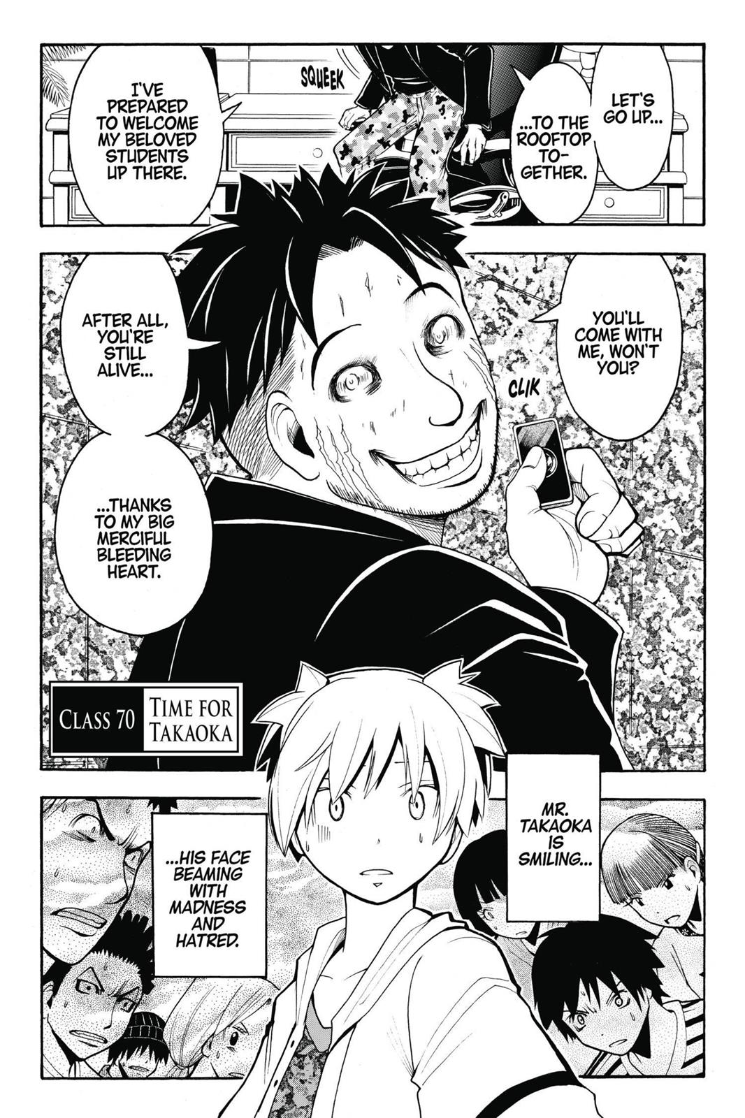 Read Assassination Classroom ENGLISH Manga Online