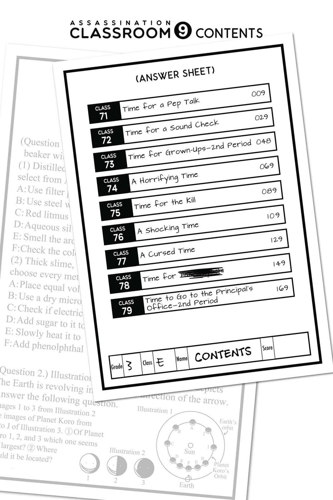 Read Assassination Classroom ENGLISH Manga Online