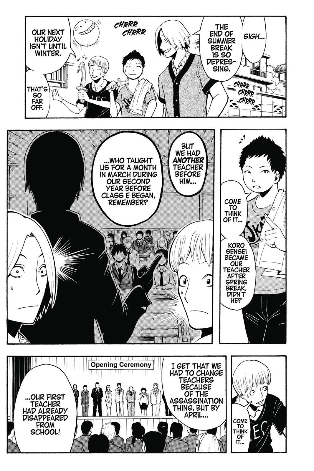 Read Assassination Classroom ENGLISH Manga Online