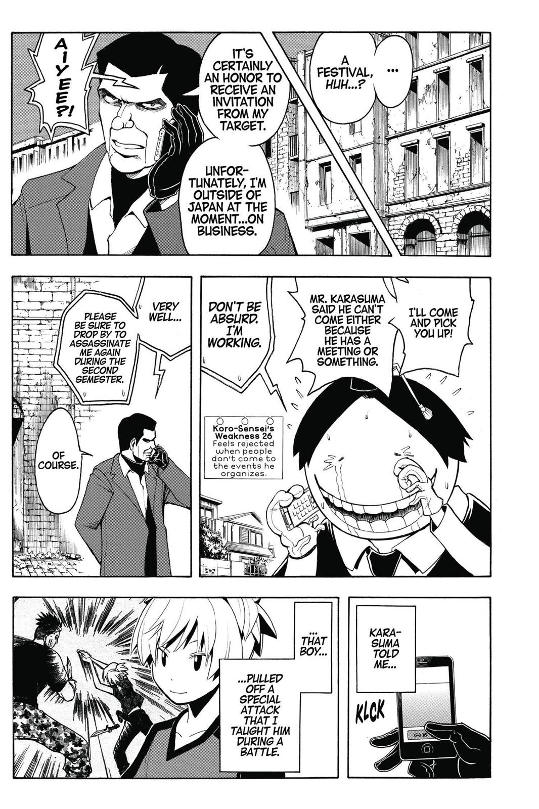 Read Assassination Classroom ENGLISH Manga Online