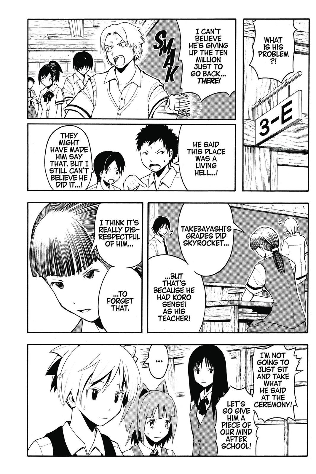 Read Assassination Classroom ENGLISH Manga Online