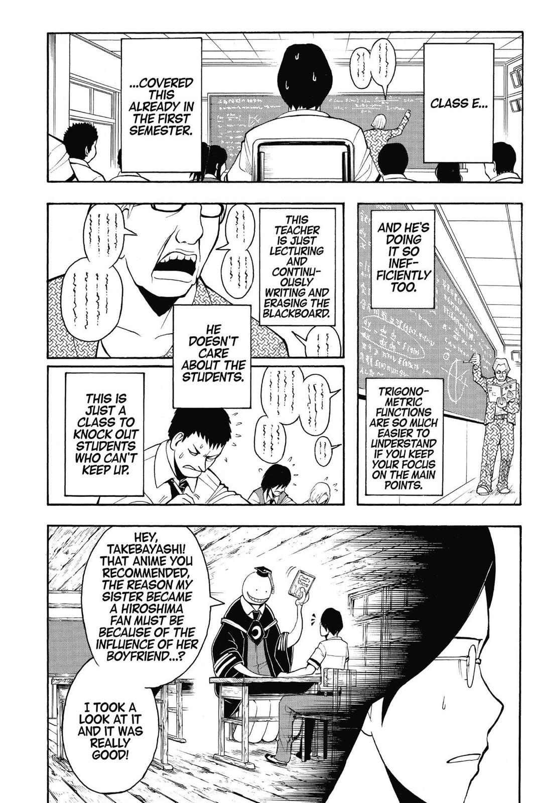 Read Assassination Classroom ENGLISH Manga Online