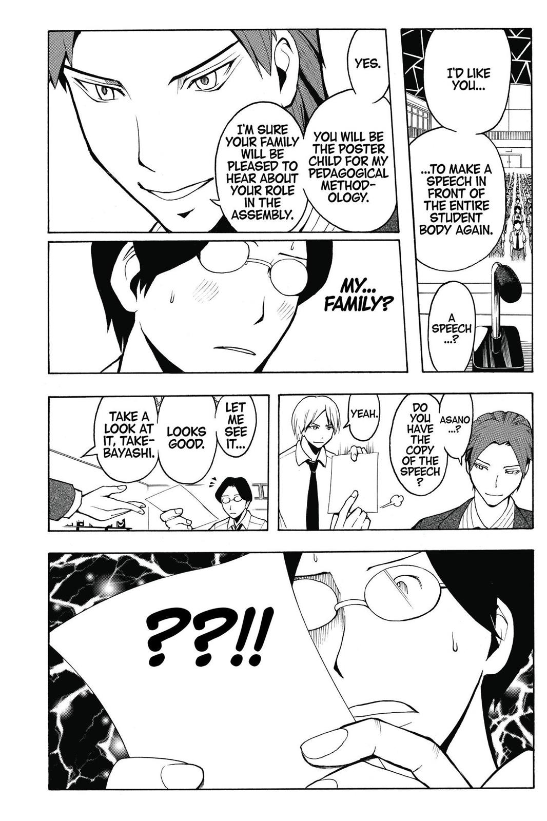 Read Assassination Classroom ENGLISH Manga Online