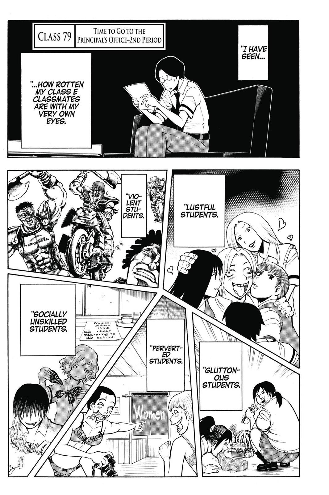 Read Assassination Classroom ENGLISH Manga Online