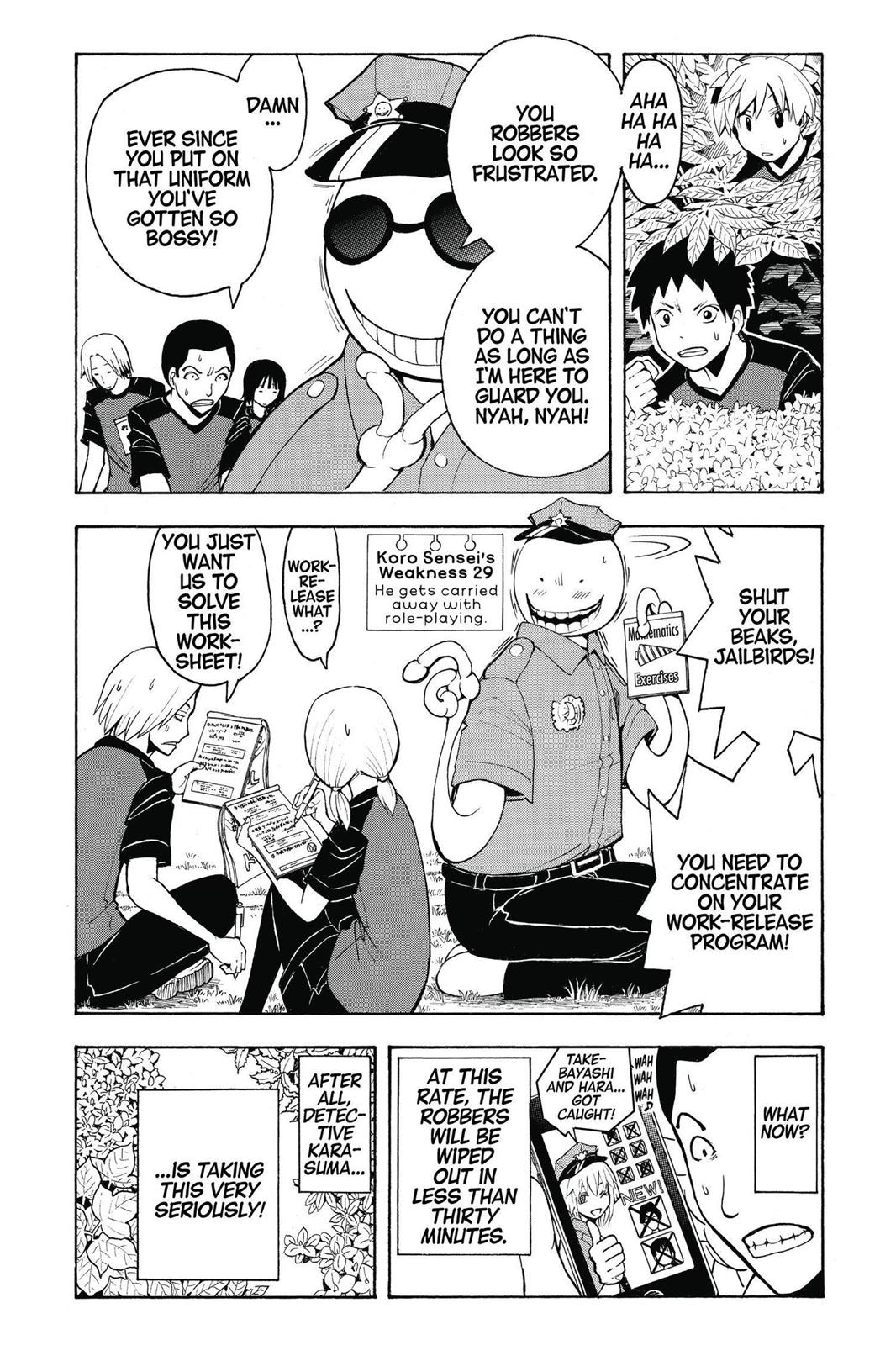 Read Assassination Classroom ENGLISH Manga Online