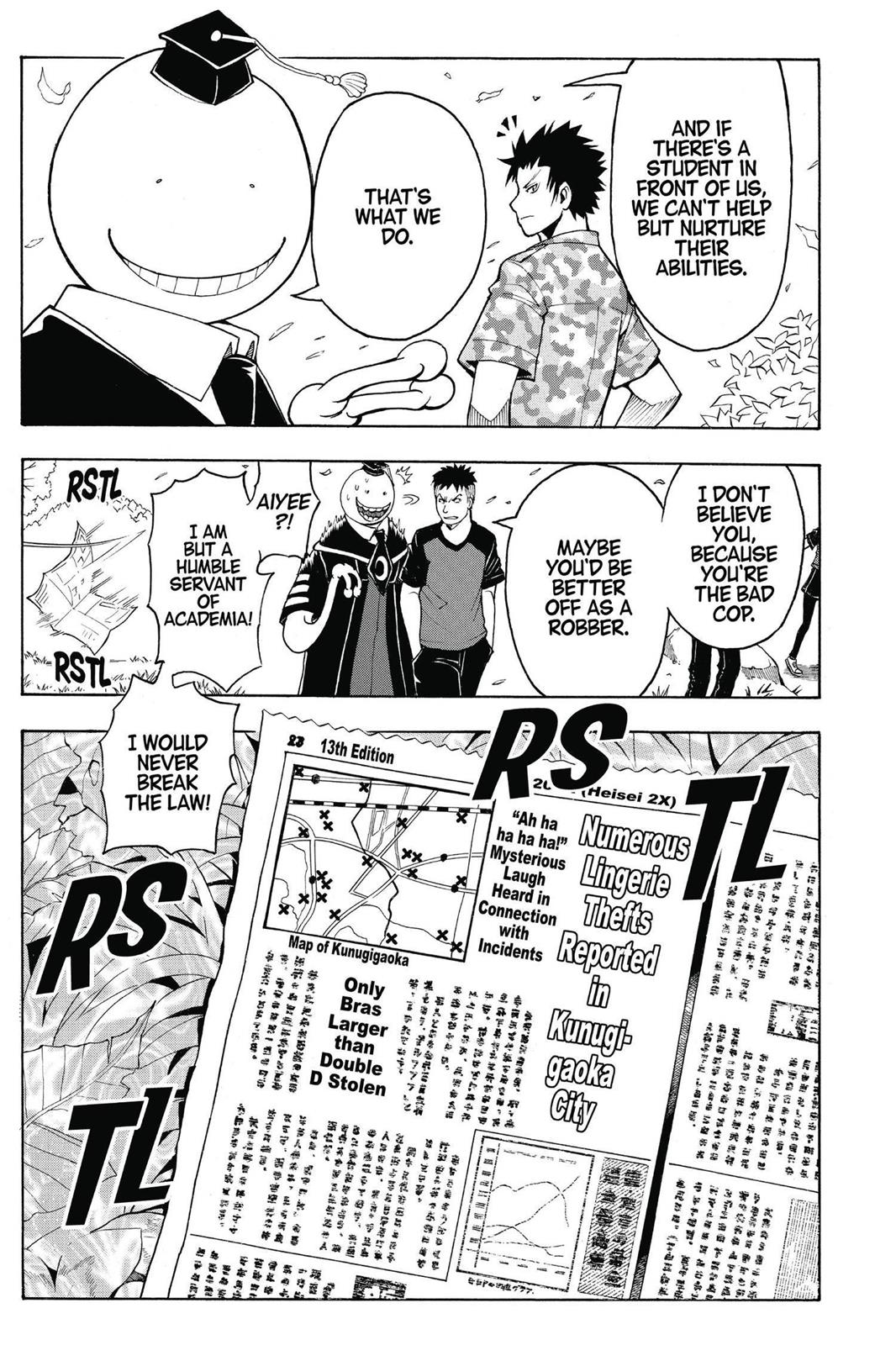 Read Assassination Classroom ENGLISH Manga Online