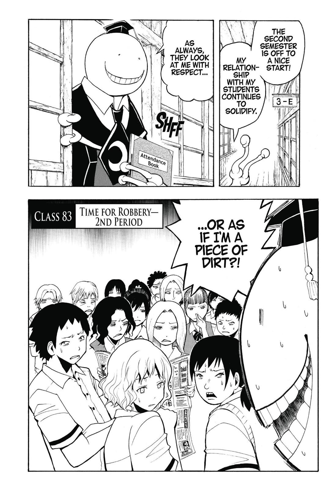 Read Assassination Classroom ENGLISH Manga Online